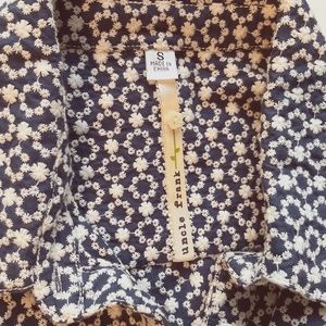 Floral button up dress